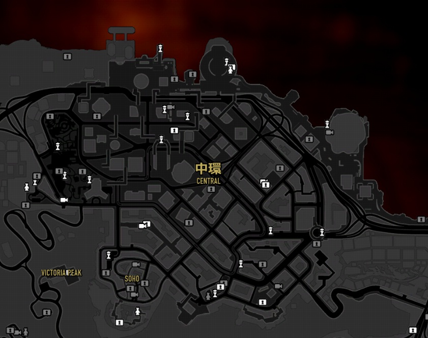 sleeping dogs complete map