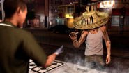 Assassin’s straw hat.