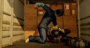Punching people.png (201 KB) Jackie in the mission Dockyard Heist.