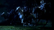 Jeremy as War with the other Four Horsemen