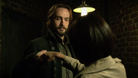 Ichabod learns fistbumping