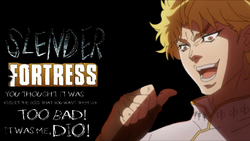 Dio Brando Slender Fortress Concept Wikia Fandom