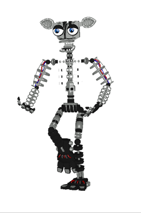 I made this proof that FredBear = The Bare Endoskeleton for my theory. I  thought I would share it :) : r/fivenightsatfreddys