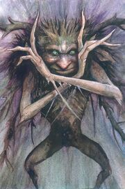 A Hobyah by Brian Froud
