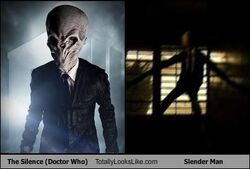 the silence doctor who slenderman