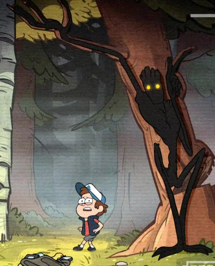 slender man disney gravity falls