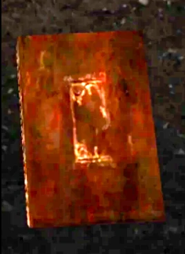 Some people May think that the book in Granny Is the book where Slendrina  was trapped in, but the One in Slendrina x have a Square, the other ones  have a rectangle. 