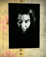 Once the painting opens it's eyes it closes the door and traps you for a bit.