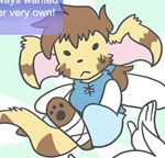 Rhea as a Fairy pre-time skip.