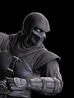 Art of noob saibot from mortal kombat