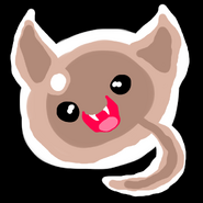 Outdated design for the dog slime