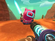 Galactic Fashion Pod equipped