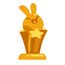 Golden Cotton Statue