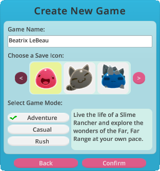 slime rancher game modes