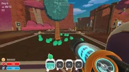 Mango tree and fruit before their graphical update.
