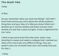 The Death Hike