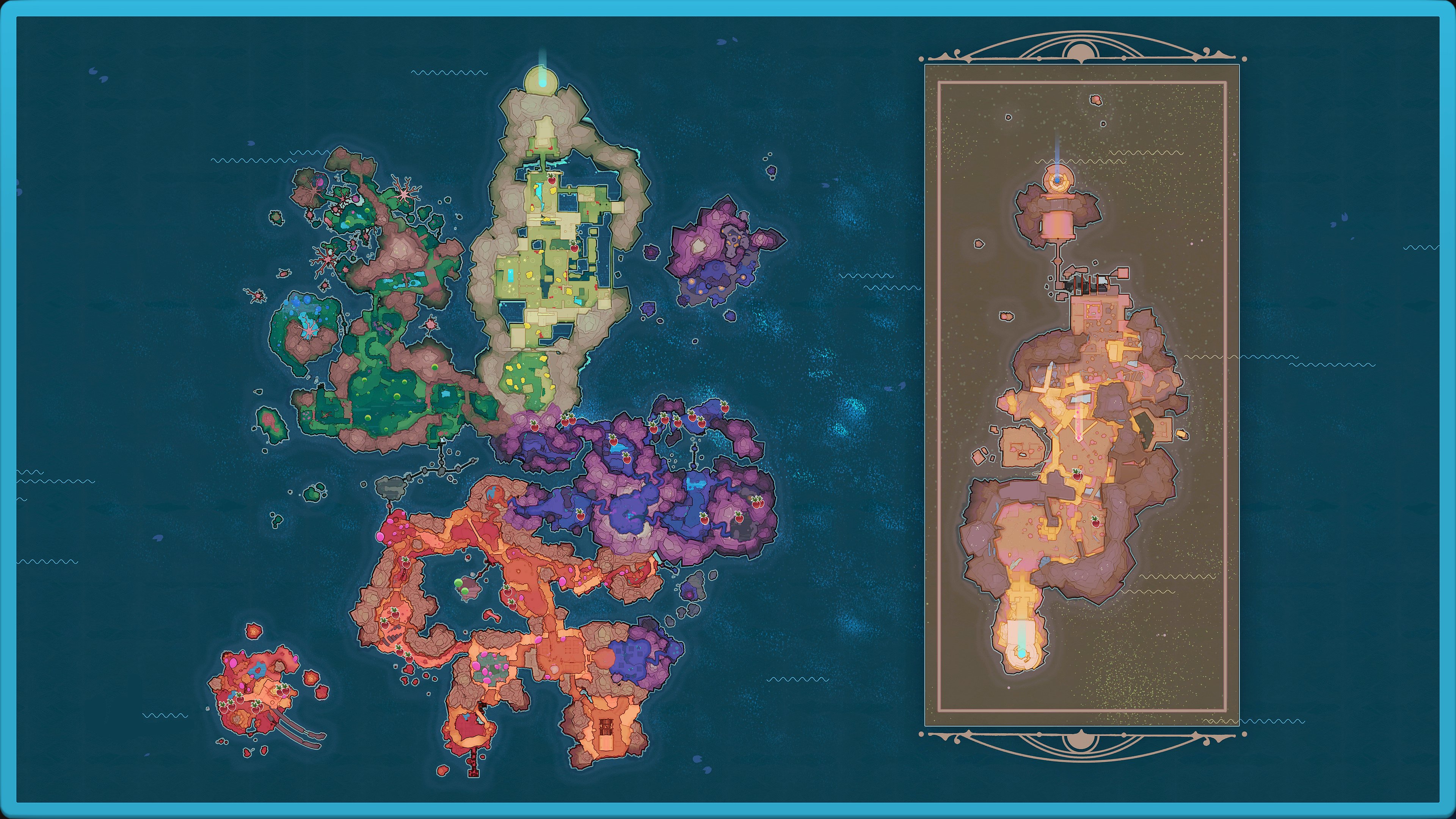 Starlight Strand Map Nodes Locations Slime Rancher 2 