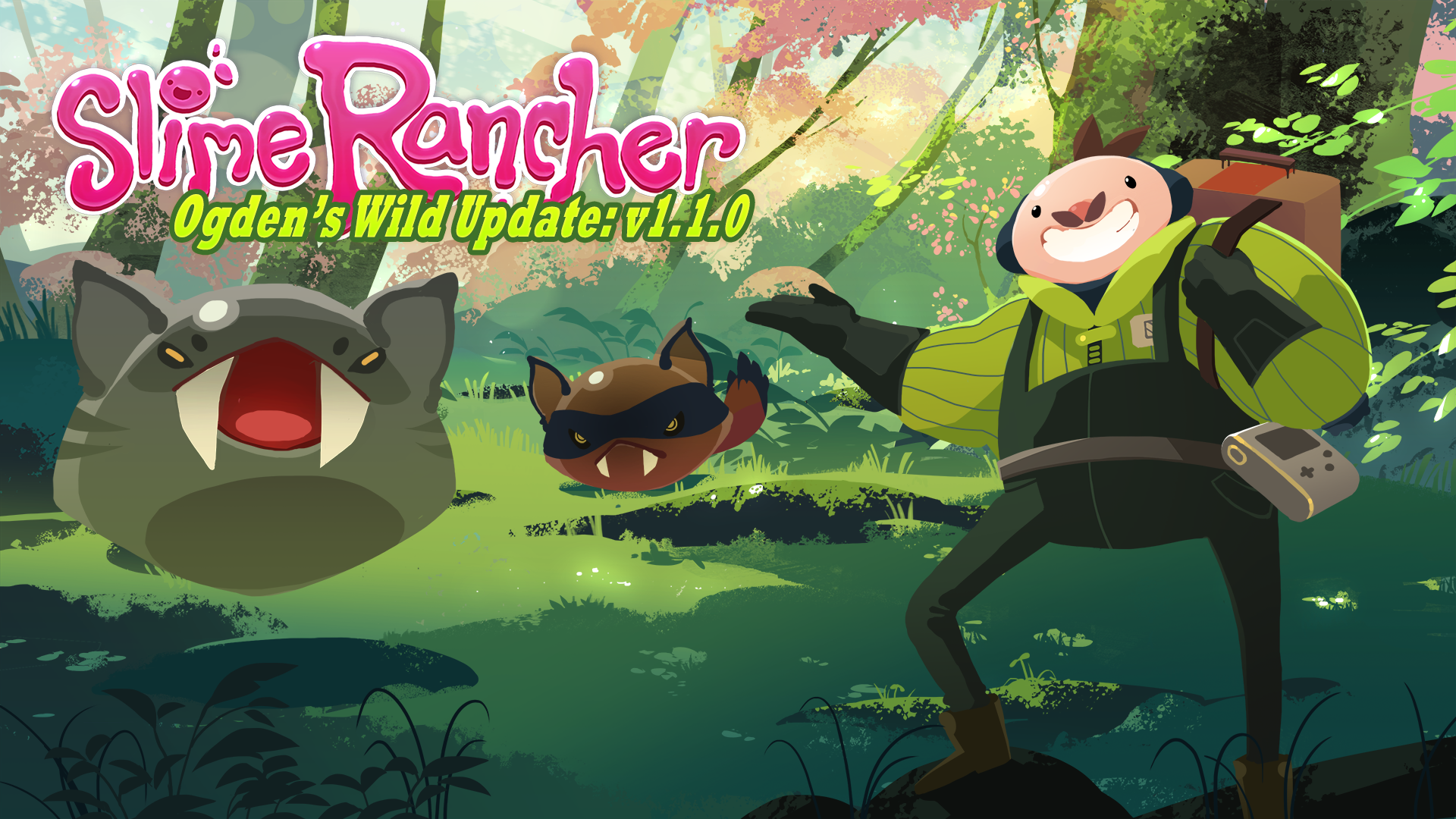 Саблезубый слайм. Огден СЛАЙМ ранчер. Огден Ортис Slime Rancher. Monomi Park игры.