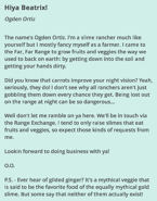 Ogden's introductory StarMail