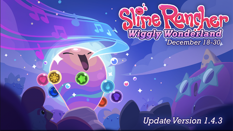 Slime Rancher on X: 'Tis the season to go walking in a Wiggly Wonderland!  ❄️🎶 December 18-30 you can search for the elusive Twinkle Slime in Slime  Rancher & Slime Rancher: Plortable