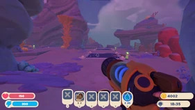 Entrance area to the Tidepools'