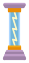 Electric Pillar Lamp