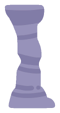IconDecorThinCavePillar
