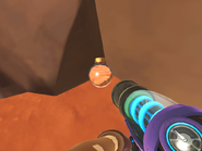 A beaker of Silky Sand in-game