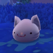 A Tabby Slime in-game.
