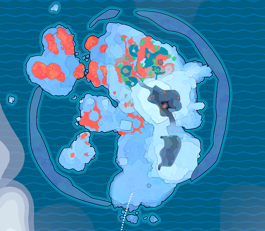 Slime Rancher 2 Starlight Strand - Map, nodes, slimes, and resource spots