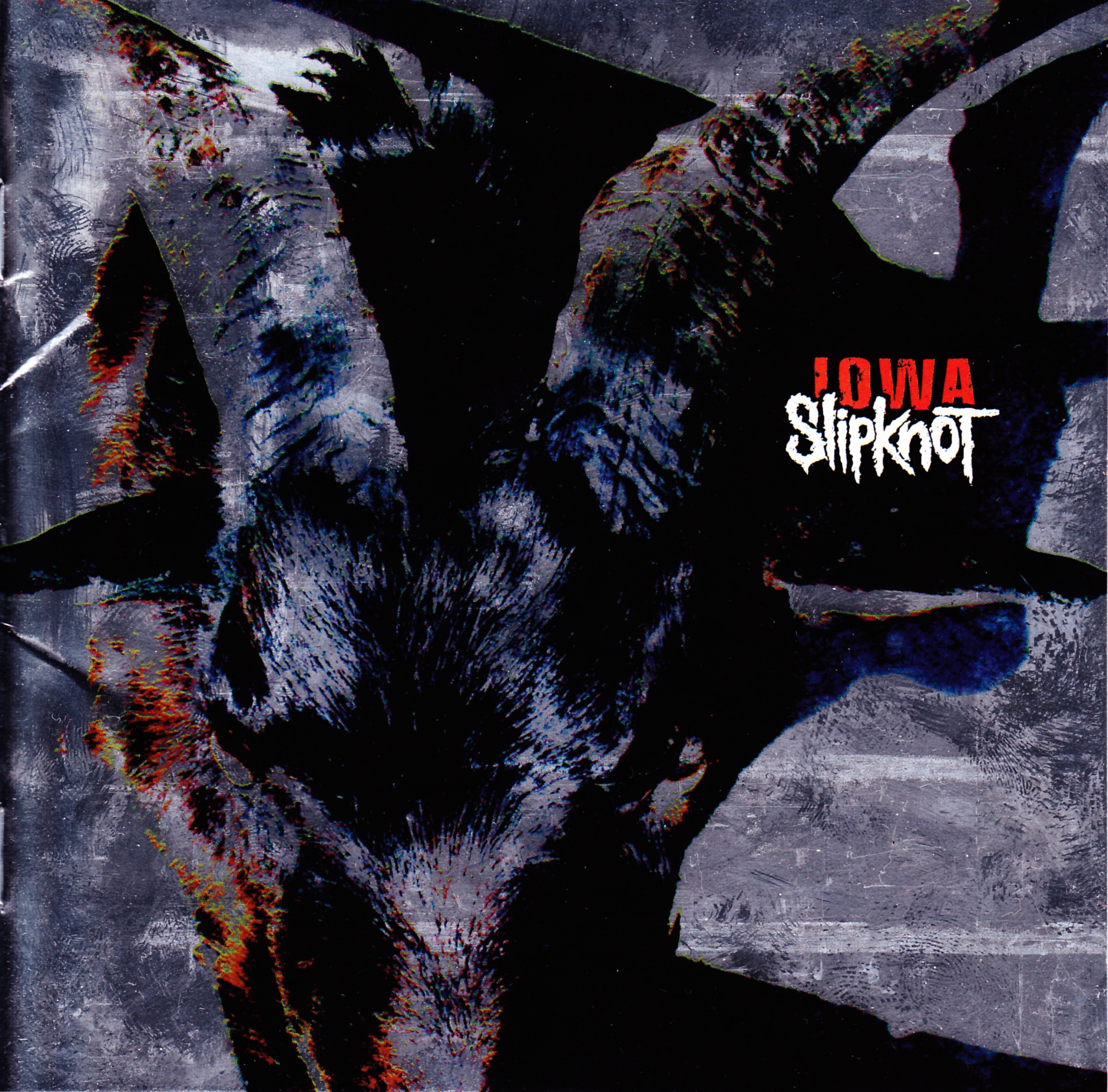 Лова альбомы. Slipknot Iowa обложка альбома.