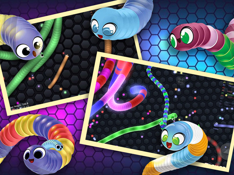 Tried to play snake.io for a change, going back to slither.io
