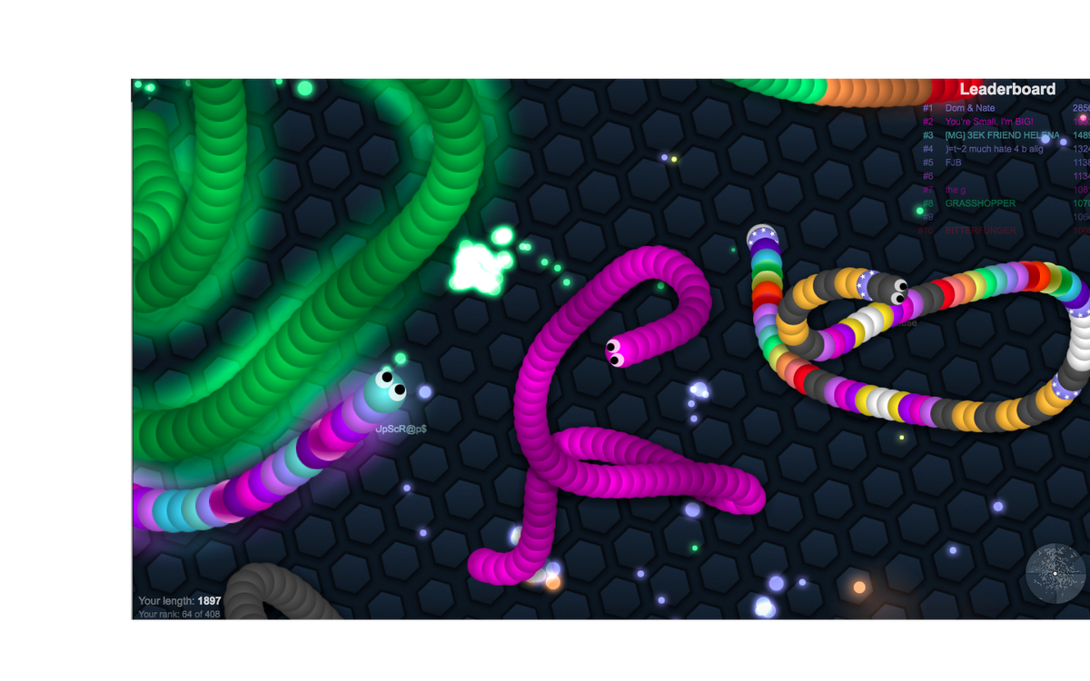 Strategies, slither.io Wiki