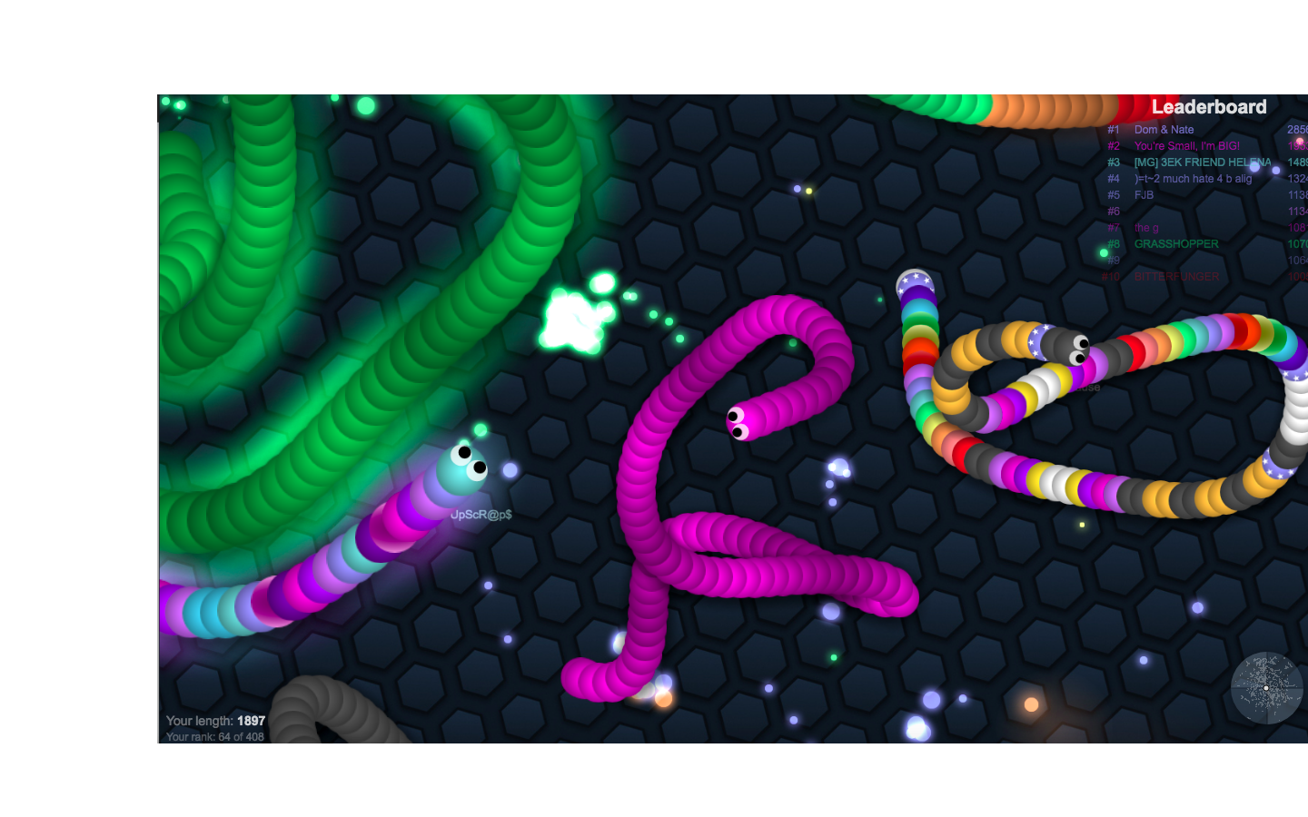 UNLIMITED MASS HÁCK, Slither.io