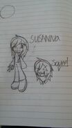 school doodles of Susanna