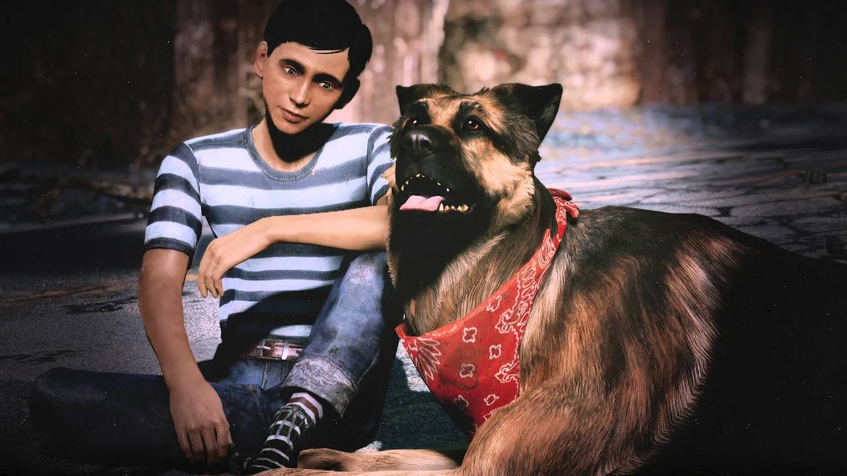 Dogmeat and Synth Shaun Slobber Central Wiki Fandom