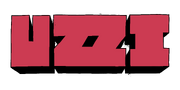 Tag of a red Uzzi