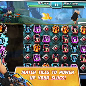 Slugterra Slug It Out 2 Slugterra Wiki Fandom Slug it out 2 is the latest slugterra mobile game produced by epic story media. slugterra slug it out 2 slugterra