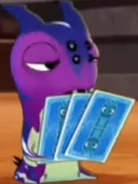 Spinner playing cards