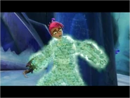 Geoshard crystalization.