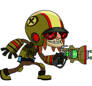 Glasses in "Slug It Out!".