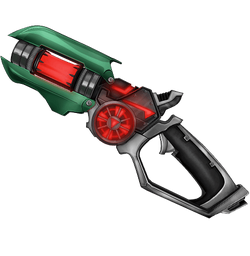 Slugterra - rapid fire blaster avec 6 projectiles, jeux exterieurs et  sports