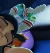 Burpy sleeping.jpg (36 KB) Doc sleeping in a sock.