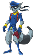 Sly's design for the cinematic cutscenes in Sly Cooper: Thieves in Time