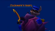 Sly with the first half of the Clockwerk heart.