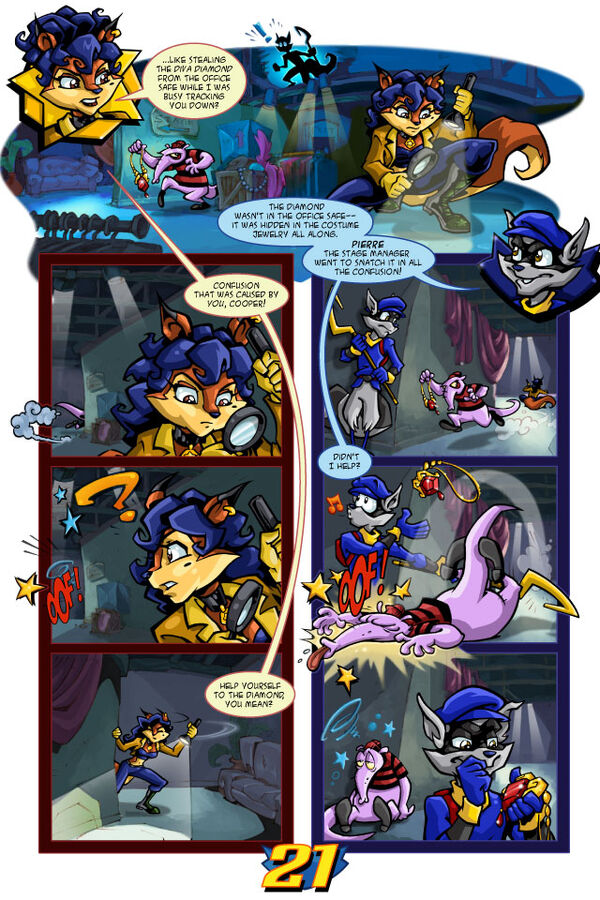 Adventures of Sly Cooper (2004) comic books