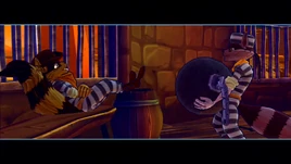 Sly and Tennessee in prison