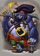 The scrapped villain