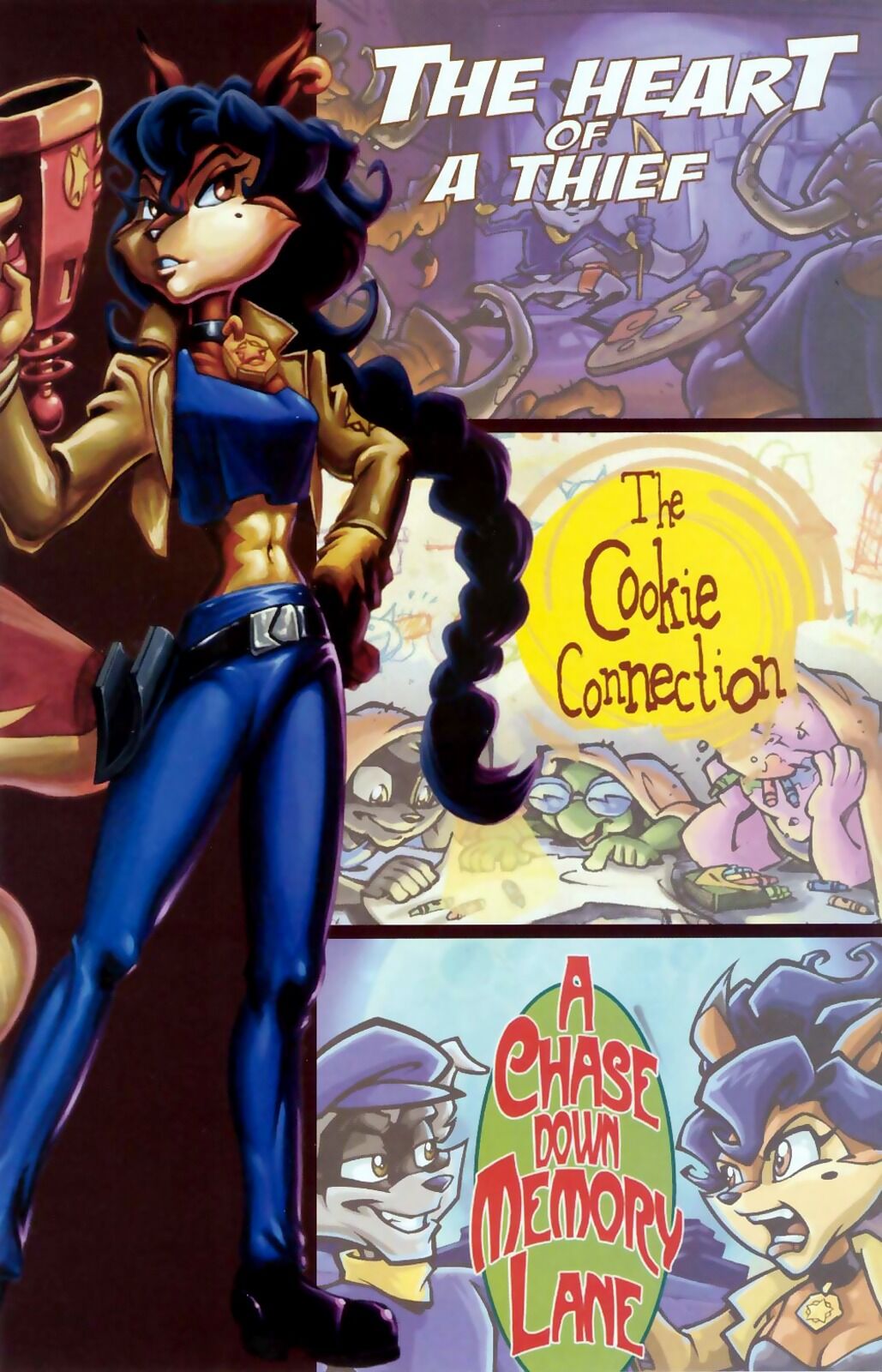 Adventures of Sly Cooper (2004) comic books