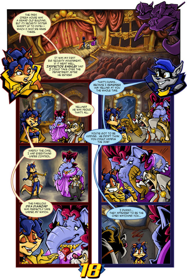 Adventures of Sly Cooper (2004) comic books